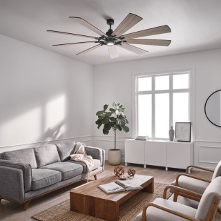 Gentry XL - Ventilateur Luminaire Elstead Lighting