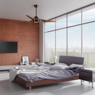 Jade - 60in Fan - Bronze brossé - Elstead Lighting