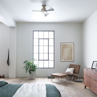 Sola - Ventilateur 34in/86cm - Nickel brossé Elstead