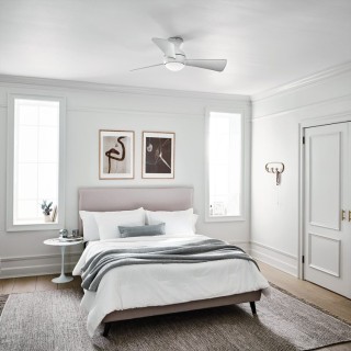 Sola - Ventilateur 86cm LED - Elstead Lighting