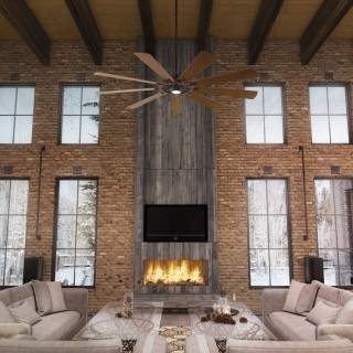 Gentry XL - Ventilateur Luminaire Elstead Lighting
