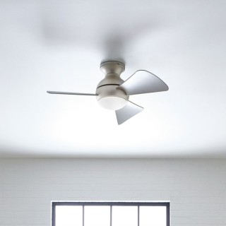 Sola - Ventilateur 34in/86cm - Nickel brossé Elstead