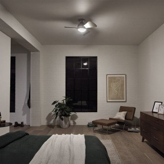 Sola - Ventilateur 34in/86cm - Nickel brossé Elstead