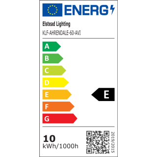 Ahrendale - 60in Ventilateur - Elstead Lighting