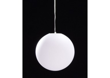 Lampe suspendue IP44 AVORIAZ Blanc