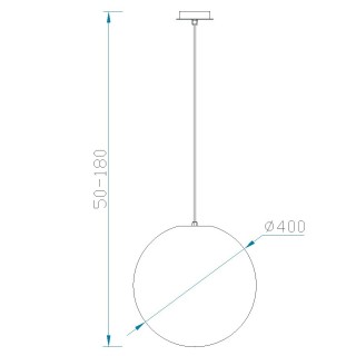 Lampe suspendue IP44 AVORIAZ Blanc
