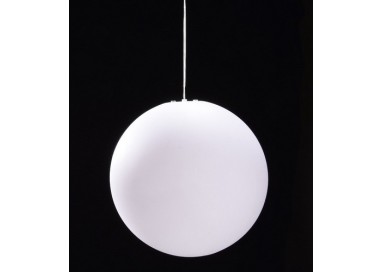 Lampe suspendue IP44 AVORIAZ Blanc