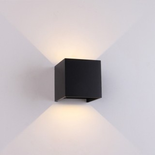 Applique d'extérieur LED IP54 DAVOS Sable noir