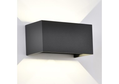 Applique d'extérieur LED 4x6W 3000K IP54 DAVOS Gris foncé