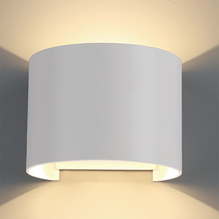 APPLIQUE D'EXTÉRIEUR LED R.* 2*6W 2700K DIM BLANC DAVOS Blanc APPLIQUE D'EXTÉRIEUR LED R.* 2*6W 2700K DIM BLANC DAVOS Blanc