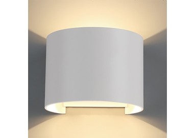 APPLIQUE D'EXTÉRIEUR LED R.* 2*6W 2700K DIM BLANC DAVOS Blanc