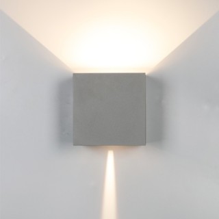 APPLIQUE D'EXTÉRIEUR LED* 2*10W 2700K DIM GRIS FONCÉ DAVOS Gris foncé