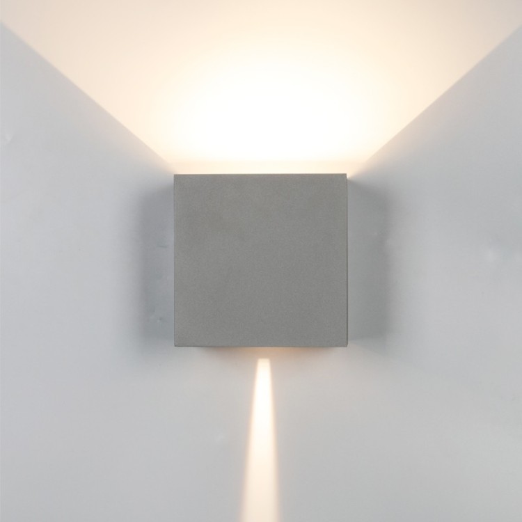 APPLIQUE D'EXTÉRIEUR LED* 2*10W 2700K DIM GRIS FONCÉ DAVOS Gris foncé