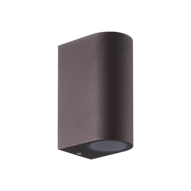Applique d'extérieur GU10 2 lumières IP54 KANDANCHU Corten