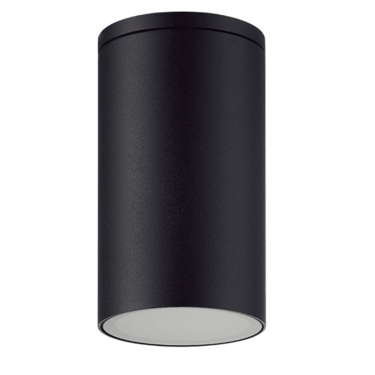 Plafonnier d'extérieur GU10 1 lumière IP54 KANDANCHU Noir