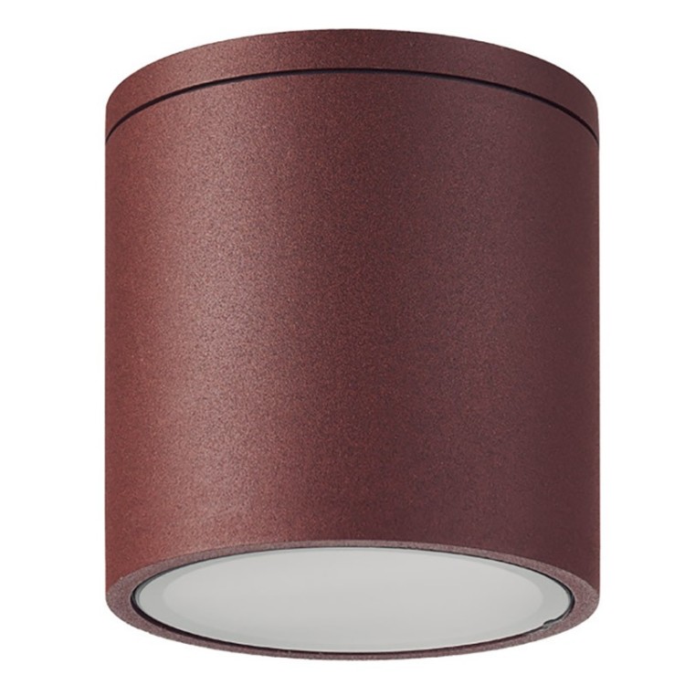 Plafonnier d'extérieur GU10 1 lumière IP54 KANDANCHU Corten