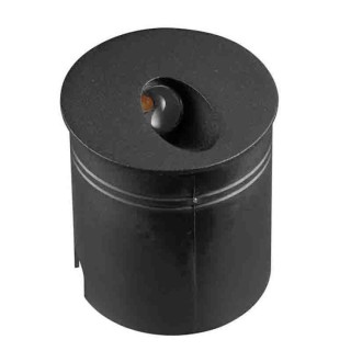 Applique murale d'extérieur à LED IP65 ASPEN Sable noir