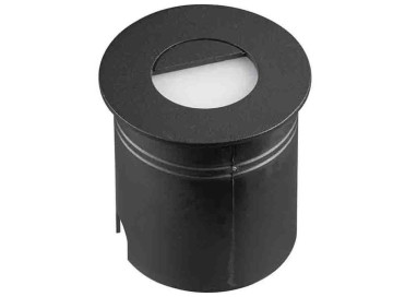 Applique murale d'extérieur à LED IP65 ASPEN Sable noir