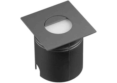 Applique murale d'extérieur à LED IP65 ASPEN Gris foncé