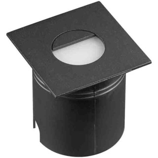 Applique murale d'extérieur à LED IP65 ASPEN Sable noir