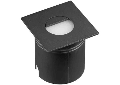 Applique murale d'extérieur à LED IP65 ASPEN Sable noir