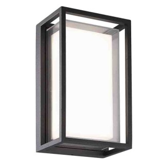 Applique d'extérieur LED IP65 CHAMONIX Gris foncé
