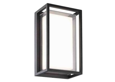 Applique d'extérieur LED IP65 CHAMONIX Gris foncé