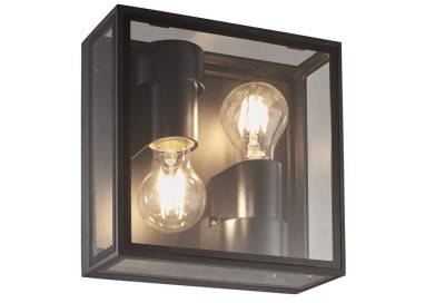 Plafonnier/Applique Extérieur IP65 VERBIER Gris foncé