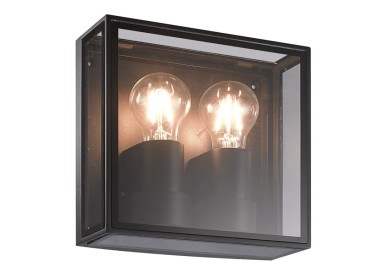 Applique d'extérieur IP65 VERBIER Gris foncé