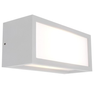 Applique d'extérieur E27 1 lumière IP65 UTAH Blanc
