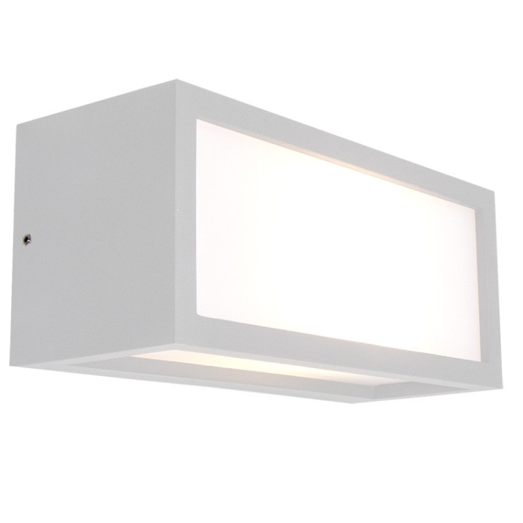 Applique d'extérieur E27 1 lumière IP65 UTAH Blanc