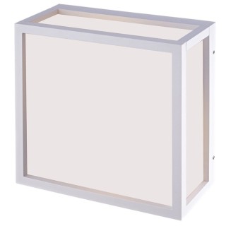 Plafonnier d'extérieur E27 2 lumières IP65 UTAH Blanc