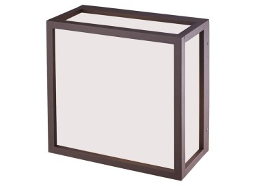 Plafonnier d'extérieur E27 2 lumières IP65 UTAH Corten