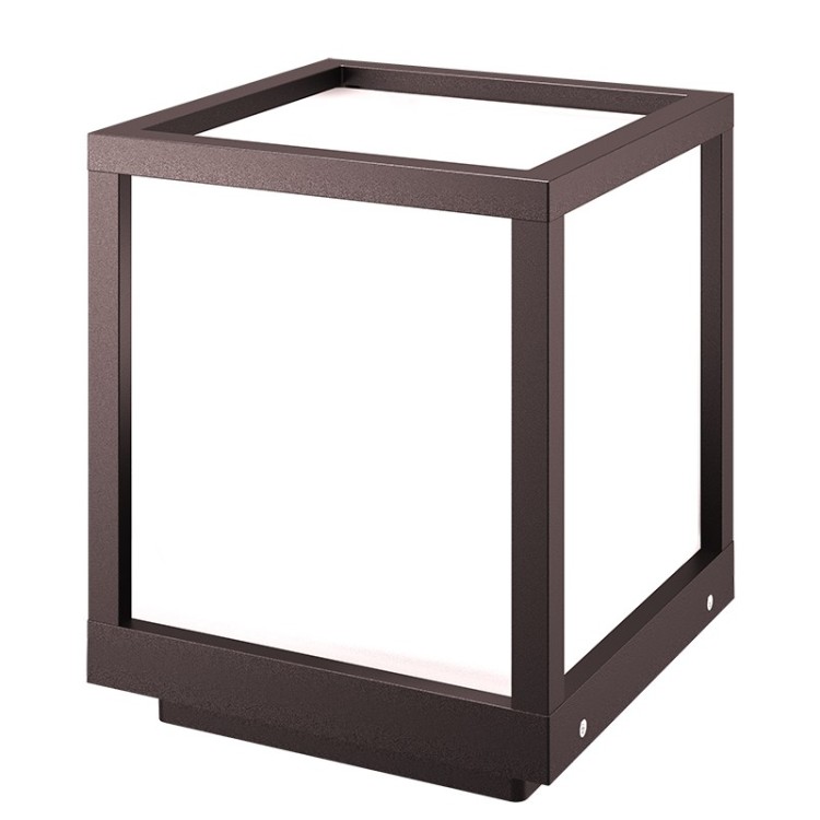 Ampoule murale 1 L E27 Corten UTAH Corten