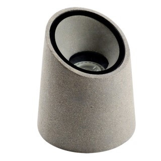 Spot de sol extérieur GU10 IP65 TAOS Gris pierre