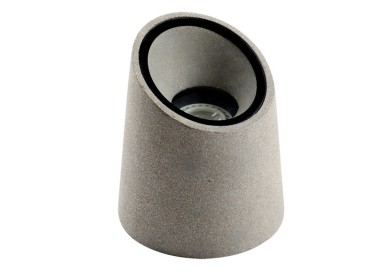 Spot de sol extérieur GU10 IP65 TAOS Gris pierre