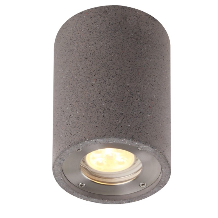 Spot de plafond IP65 LEVI Gris foncé