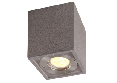 Spot de plafond IP65 LEVI Gris foncé