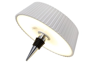 Bouchon de bouteille LED 2W 3000K rechargeable RELAX Blanc