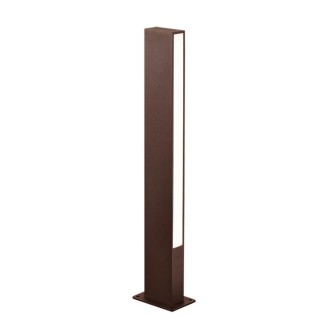 BORNE 60CM IP65 10W 3000K CORTEN LOTUS Corten