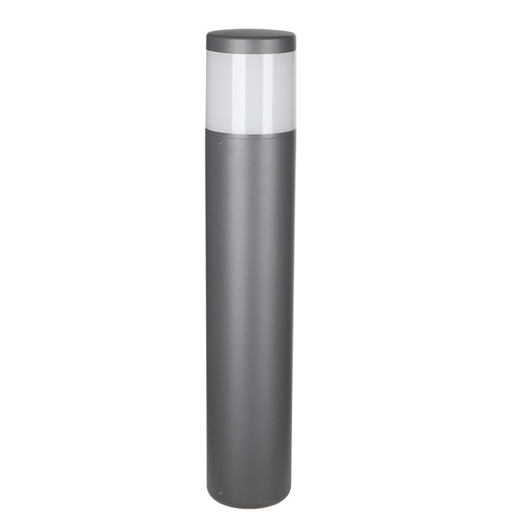 Borne extérieure E27 IP65 CHICAGO Gris foncé