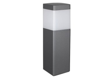 Applique murale d'extérieur carrée gris foncé 35 cm IP65 E27 CHICAGO Gris foncé