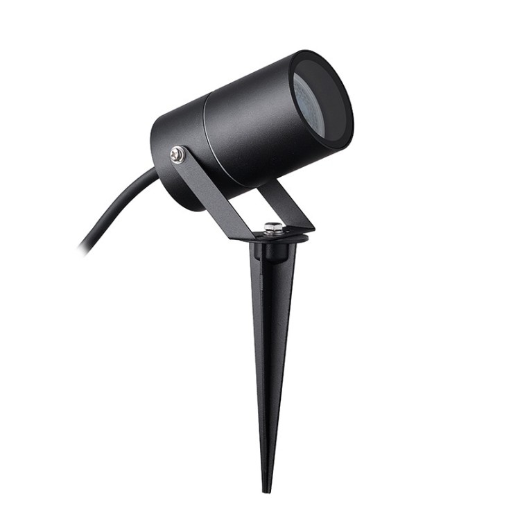 Spot extérieur GU10 IP65 QUEBEC Noir