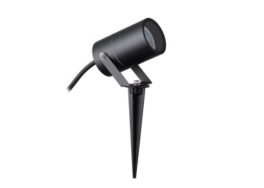 Spot extérieur GU10 IP65 QUEBEC Noir