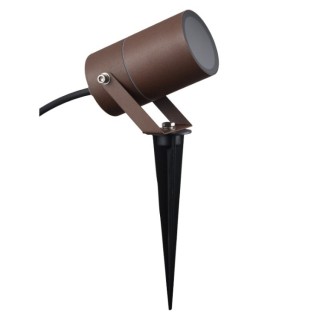 SPIKE EXTÉRIEUR IP65 GU10 CORTEN QUEBEC Corten