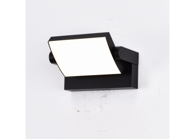 APPLIQUE MURALE LED 20W 3000K NOIRE COOPER Noir