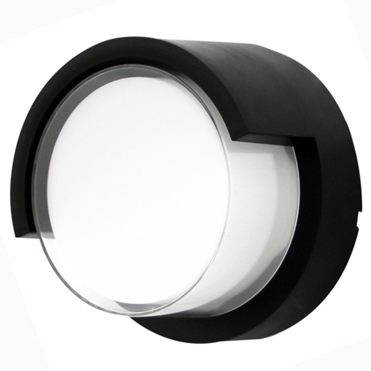 Applique d'extérieur LED noire IP65 15W CCT CREEK Noir