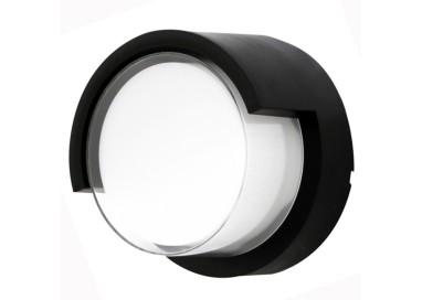Applique d'extérieur LED noire IP65 15W CCT CREEK Noir