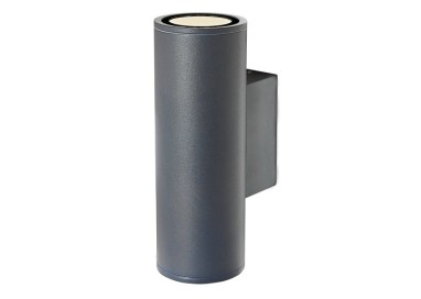 APPLIQUE IP65 2L*GU10 GRIS OSCURO PERE Gris foncé