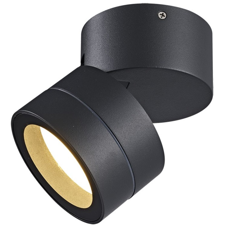 SPOT / APPLIQUE IP65 1L*GX53 GRIS OSCURO SALER Gris foncé